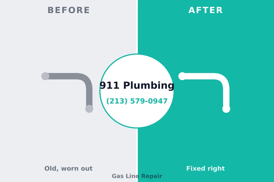 Before and after: plumbing repair Tariffville, CT